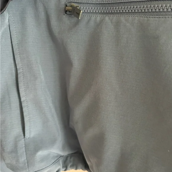 UPWEST Two-Tone Blue Hooded Jacket - Picture 3 of 7